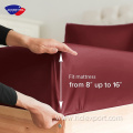 Knitted Fitted Bed protector Mattress Encasement cover